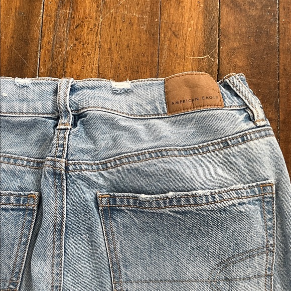American Eagle 90s low rise straight Denim Jeans - Picture 3 of 6